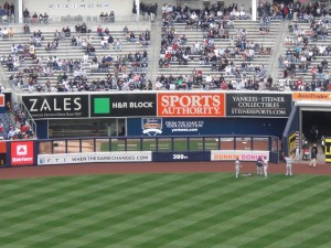 Famous Yankee Stadium Rightfield Bleachers